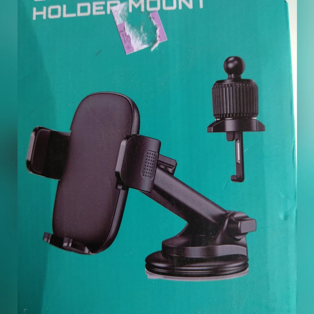 Universal Black Car Phone Holder Mount